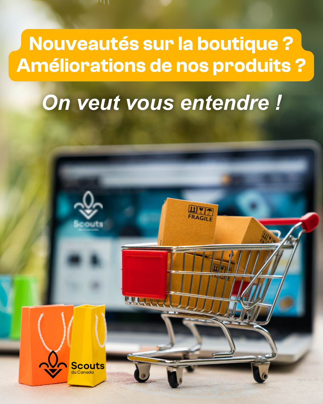 On veut votre avis !