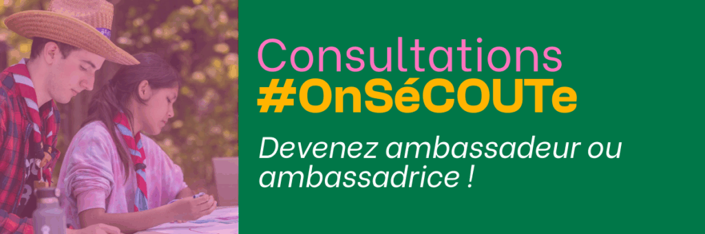 Consultations #OnSéCOUTe &#8211; Devenez ambassadeur ou ambassadrice !