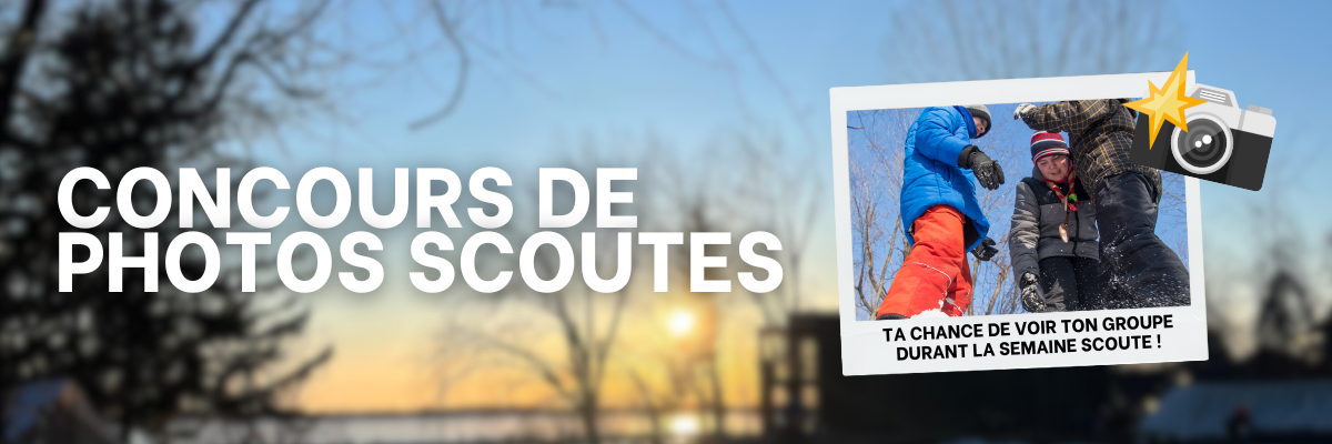 Concours de photos scoutes