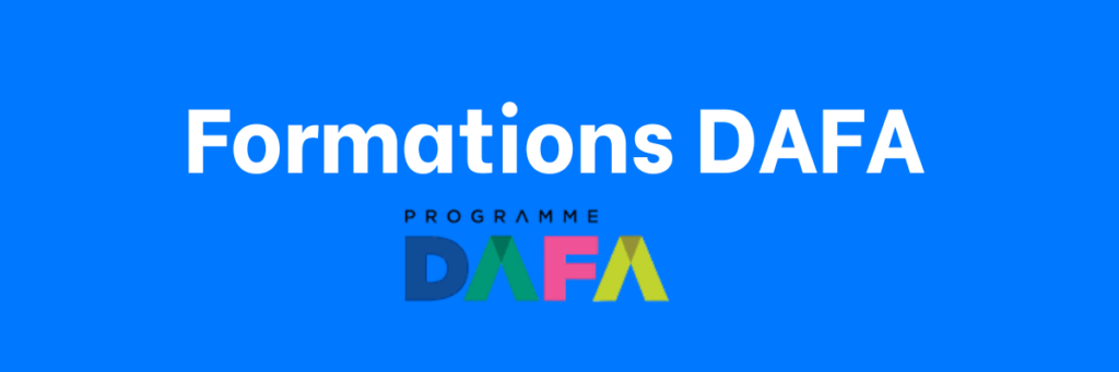 Formations DAFA à venir !