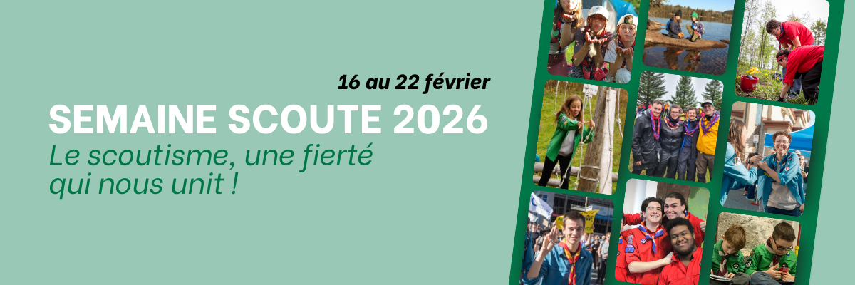 Semaine scoute 2026 – Retour et remerciements