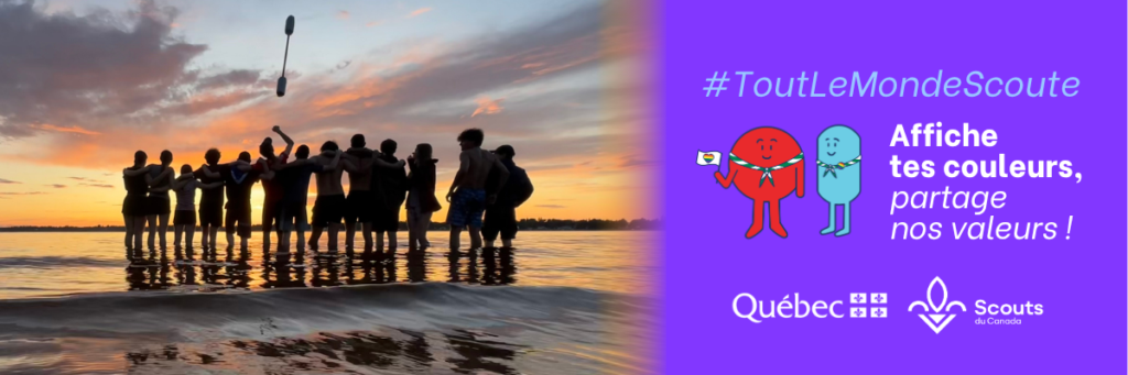 #ToutLeMondeScoute – Affiche tes couleurs, partage tes valeurs !