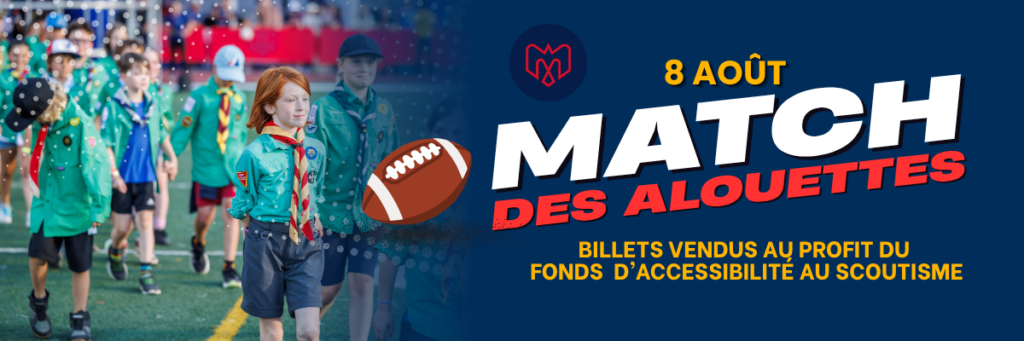 Soirée Alouettes le 8 août : du football pour une bonne cause ! 
